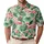 Pink Flamingo Tropical Garden for Breast Cancer Awareness Golf Tennis Active Lifestyle Men's Polo Shirt - 1