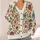 Hand-Drawn Retro Floral Blooms For Relaxed Weekend Layering And Everyday Outings All-over Print Knitted Cardigan - 4