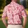 Pink Western Cowgirl Rodeo Icons for Country Golf Days and Ranch Weekend Style Men's Polo Shirt - 5