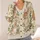 Rustic Bunny Garden Motifs for Cozy Everyday Layering and Cottagecore Weekend Style All-over Print Knitted Cardigan - 4