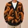 Orange Octopus Tentacles For Quirky Autumn Layering And Everyday Coastal Style Outfits All-over Print Knitted Cardigan - 6