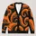 Orange Octopus Tentacles For Quirky Autumn Layering And Everyday Coastal Style Outfits All-over Print Knitted Cardigan - 1