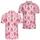 Pink Argyle Golf Silhouettes for Country Club Days, Weekend Fairways, and Golf Friends Men's Polo Shirt - 2