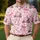 Pink Golf Cart Bows and Clubs for Weekend Rounds, Country Clubs, and Golf Friends Men's Polo Shirt - 4