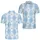 Icy Blue Diamond Golf Geometry for Country Club Sport and Weekend Players, Women Men Men's Polo Shirt - 2