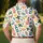 Tropical Cocktail Motifs for Summer Parties, Beach Vacations, Margaritas and Mojitos Men's Polo Shirt - 5