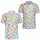 Floral Pickleball Paddles for Tennis Club Summers, Matching Team Style and Vacations Men's Polo Shirt - 2