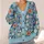 Hummingbird Floral Garden Motifs for Spring Autumn Layering and Women’s Everyday Style All-over Print Knitted Cardigan - 4