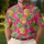 Tropical Pineapple Vacation Style for Beach Resorts and Golf Days, Men and Women Men's Polo Shirt - 4