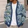 Colorful Folk Fish Motifs for Seaside Weekends and Casual Layering for Women Everywhere All-over Print Knitted Cardigan - 5