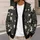 Cream Cat Wave Motifs for Relaxed Everyday Layering, Modern Feline Style for Men All-over Print Knitted Cardigan - 5
