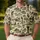 Vintage Golfers, Carts and Greens for Summer Country Club Outings and Golf Lovers Men's Polo Shirt - 4