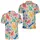 Colorful Cat Garden Motifs for Summer Golf Days and Pet Lover Gifts for Animal Lovers Men's Polo Shirt - 2