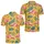 Pink Flamingos Tropical Golf Day Outfit for Men and Women Summer Resort Style Men's Polo Shirt - 2