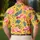Pink Flamingos Tropical Golf Day Outfit for Men and Women Summer Resort Style Men's Polo Shirt - 5