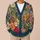 Retro Wildflower Garden Motifs for Relaxed Everyday Layering and Bohemian Weekend Style All-over Print Knitted Cardigan - 6