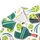 Colorful Pickleball Paddle And Ball Motifs For Court Days And Club Gifts For Players Men's Polo Shirt - 6
