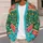 Colorful Floral Folk Blooms For Cheerful Everyday Layering And Youthful Wardrobe Style All-over Print Knitted Cardigan - 5