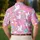 Pink Unicorn Cats, Donuts and Rainbows for Playful Golf Days, Kawaii Fans and Friends Men's Polo Shirt - 5