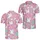 Pink Unicorn Cats, Donuts and Rainbows for Playful Golf Days, Kawaii Fans and Friends Men's Polo Shirt - 2
