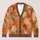 Autumn Maple Leaf Motif for Cozy Layering, Weekend Outings, and Fall Gathering Style All-over Print Knitted Cardigan - 1