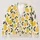 Retro Lemon Motif for Sunny All-Season Layering and Relaxed Weekend Styling for Women All-over Print Knitted Cardigan - 1
