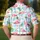 Pink Flamingo Golf Scene for Tropical Summer Fairways and Vacation Style, Men Women Men's Polo Shirt - 5