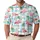 Pink Flamingo Golf Scene for Tropical Summer Fairways and Vacation Style, Men Women Men's Polo Shirt - 1