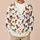 Colorful Dachshund Dogs in Cozy Sweaters for Casual Everyday Layering and Gifts for Dog Lovers All-over Print Knitted Cardigan - 6