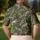 Crawfish Camouflage Seafood Style for Coastal Weekends and Fishing Trips for Men Men's Polo Shirt - 5