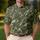 Crawfish Camouflage Seafood Style for Coastal Weekends and Fishing Trips for Men Men's Polo Shirt - 4