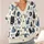 Playful Navy Cat Motifs For Cozy Autumn Layering And Everyday Casual Weekend Outings All-over Print Knitted Cardigan - 4