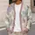 Abstract Daisy Blossoms For Relaxed Weekend Layering And Everyday Boho Wardrobe Style All-over Print Knitted Cardigan - 5