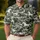 Equestrian Horse Camouflage for Western Ranch Adventures and Outdoor Golf Style Men's Polo Shirt - 4