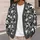 Black And White Panda Faces For Cozy Autumn Layering And Relaxed Everyday Weekend Style All-over Print Knitted Cardigan - 5