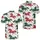 Red Green Galloping Horses for Christmas Holidays, Equestrian Fans, and Golf Lovers Men's Polo Shirt - 2