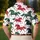 Red Green Galloping Horses for Christmas Holidays, Equestrian Fans, and Golf Lovers Men's Polo Shirt - 5