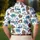 Bigfoot Tropical Golf Adventure for Summer Fairways and Outdoor Fun, Gift for Golfers Men's Polo Shirt - 5