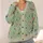 Colorful Dragonflies for Relaxed Weekend Layering and Garden Walks, Women's Casual Style All-over Print Knitted Cardigan - 4