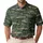 Alligator Jungle Camo for Golf, Hunting, and Safari Adventures for Men and Women Men's Polo Shirt - 1