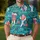 Bigfoot Tropical Golf Scene for Summer Rounds and Vacation Getaways, Men and Women Men's Polo Shirt - 4