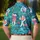 Bigfoot Tropical Golf Scene for Summer Rounds and Vacation Getaways, Men and Women Men's Polo Shirt - 5