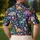 Christmas Dinosaur Holiday Celebration Gift for Men Women and Dinosaur Lovers Golf Fans Men's Polo Shirt - 5