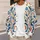 Nordic Folk Floral Medallions For Everyday Layering, Travel, And Weekend Gatherings All-over Print Knitted Cardigan - 5
