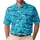 Ocean Shark Sea Life Style for Beach Days and Coastal Golf Outings for Men and Women Men's Polo Shirt - 1