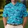 Ocean Shark Sea Life Style for Beach Days and Coastal Golf Outings for Men and Women Men's Polo Shirt - 4