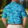 Ocean Shark Sea Life Style for Beach Days and Coastal Golf Outings for Men and Women Men's Polo Shirt - 5