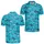 Ocean Shark Sea Life Style for Beach Days and Coastal Golf Outings for Men and Women Men's Polo Shirt - 2
