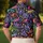 Neon Bowling Night Out Team Uniform For Men Women, Cosmic League Gifts And Match Days Men's Polo Shirt - 5