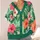 Tropical Hibiscus Monstera Leaves for Resort Days and Everyday Layering for Women All-over Print Knitted Cardigan - 4